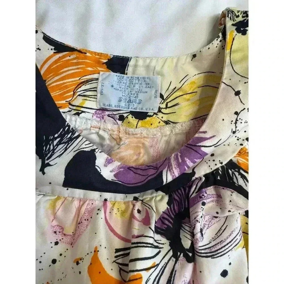 Vintage Sears Floral Casual Dress - Picture 5 of 7
